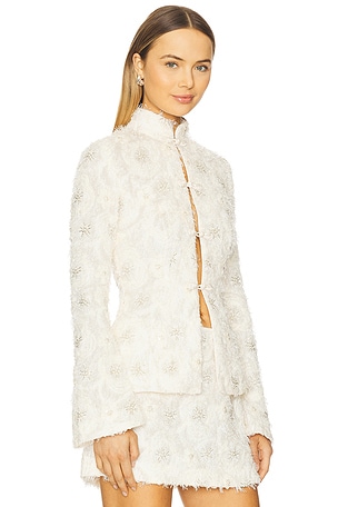 SAU LEE Aja Top in Ivory. Size 00. Also