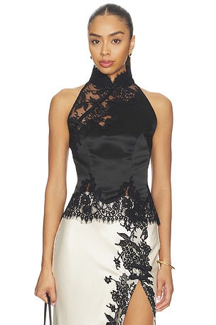 Elva Satin Top SAU LEE