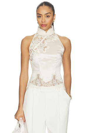 Elva Satin Top SAU LEE