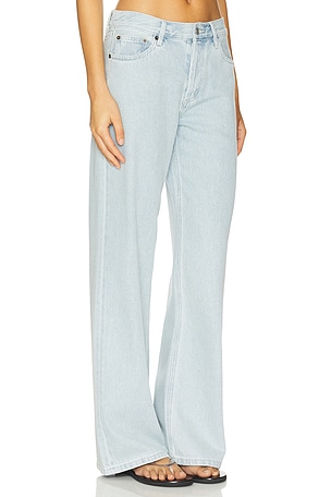 Still Here Walker Wide Leg Jeans in Blue