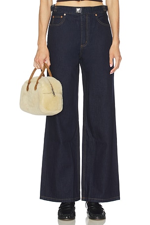 Buckle Wide Leg Jeans Still Here