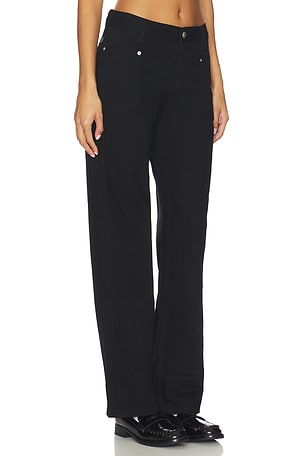 Still Here Supply Wide Leg Jeans in Black