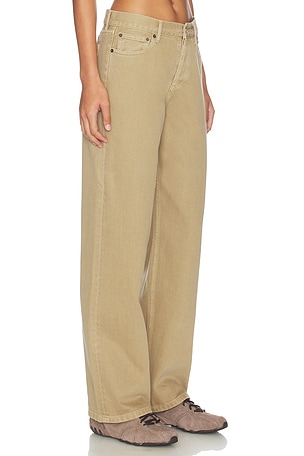 Still Here Everyday Wide Leg Jeans in Beige