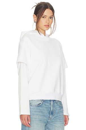 Still Here 2tee Sweatshirt in Cream. Size L. Also