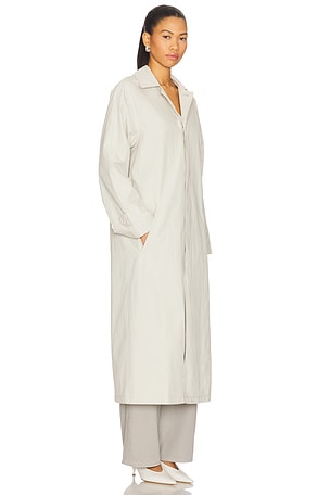 Still Here Trench in Light Grey