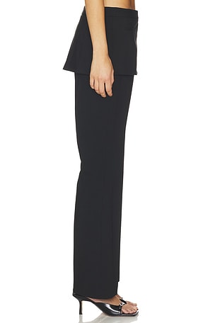 Sandy Liang Mulberry Pant in Black. Size 0. Also