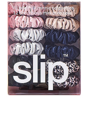 slip Minnie Scrunchies 12 Pack in Multi