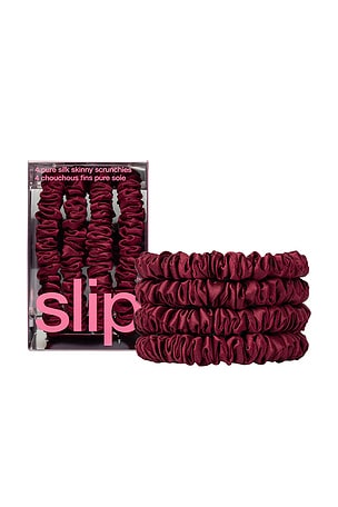 Skinny Scrunchies Set Of 4 slip