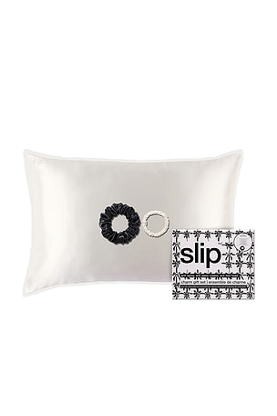 Queen Pillowcase And Scrunchie Gift Set slip