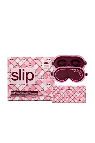 Contour Sleep Mask Set With Pouch slip
