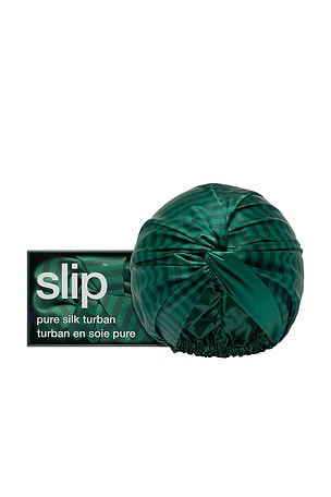 Striped Pure Silk Turban slip