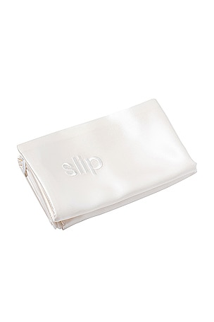 slip Queen/Standard Pure Silk Pillowcase in White