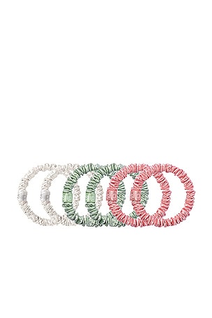 slip Skinny Scrunchies Set Of 6 in Bellerose