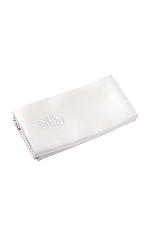 slip King Pure Silk Pillowcase in White