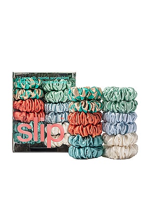 MINNIE SCRUNCHIES SET OF 12 머리끈 세트 slip