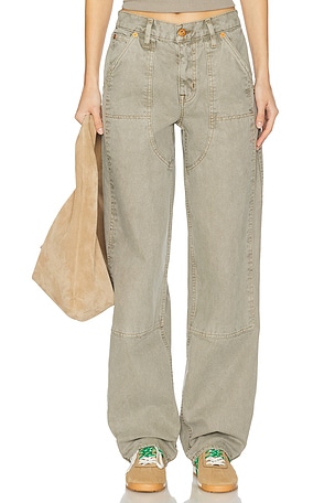 Tess Long Worker Pant SLVRLAKE