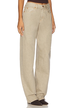 SLVRLAKE Tess Long Jeans in Taupe