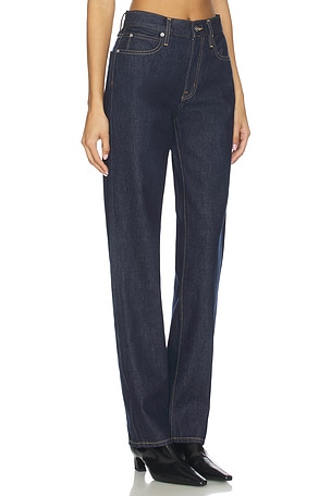 SLVRLAKE Pheonix Relaxed Straight Jeans in Navy