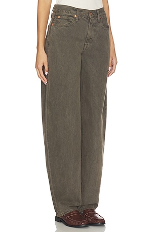 SLVRLAKE Ella Curve Leg Jeans in Brown