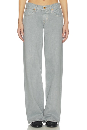 Lexi Low Rise Relaxed Wide Leg Jeans SLVRLAKE