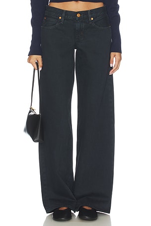 Lexi Low Rise Wide Leg Jeans SLVRLAKE