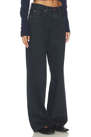 SLVRLAKE Lexi Low Rise Wide Leg Jeans in Black