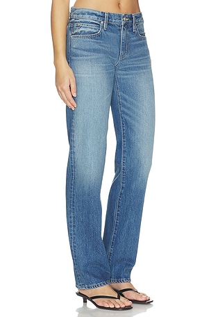 SLVRLAKE Ellie Straight Leg Jeans in Blue