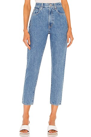 【SLVRLAKE】 Beatnik high-riseスリムジーンズ SLVRLAKE Denim + Beatnik High Rise Slim Leg Jeans