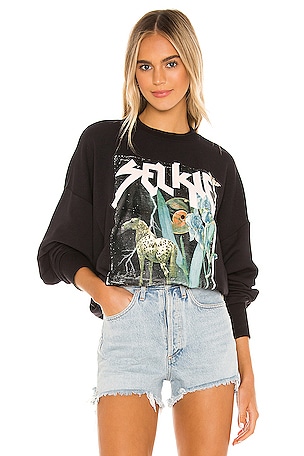 SELKIE THE DAVID DREAM SWEATER IN shops BLACK SIZE M S1