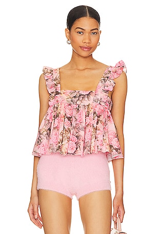 Sweet Emotions Floral Bodysuit - Pink/combo