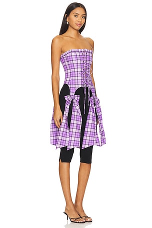 Selkie The A La Mode Corset in Purple