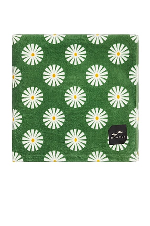 Slowtide Sun Dazed Beach Towel in Green