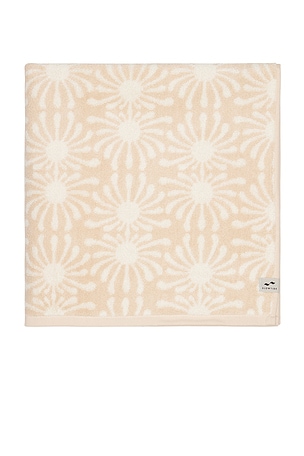 Slowtide Up At Dawn Bath Towel in Cream