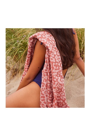 Slowtide Deville Turkish Towel in Red