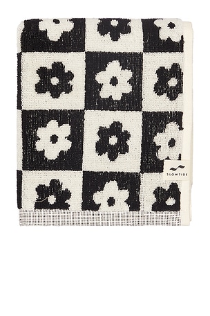 Slowtide Gigi Hand Towel in Black