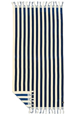 Cabana Fringe Premium Woven Towel Slowtide
