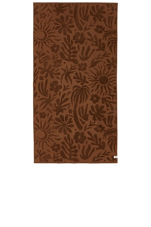 Sunny Sculpted Bath Towel Slowtide