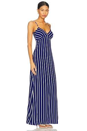 Solid & Striped The Rosetta Dress in Blue