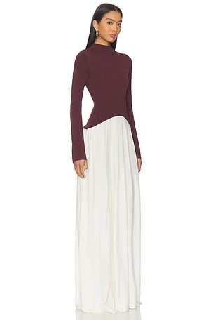 Solid & Striped The Soglio Dress in Brown