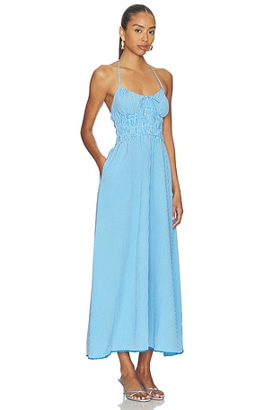 Solid & Striped The Lolita Dress in Blue. Size XS. Also