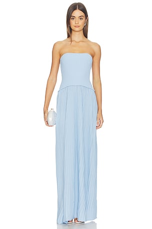 The Strapless Soglio Dress Solid & Striped
