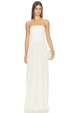 The Strapless Soglio Dress Solid & Striped