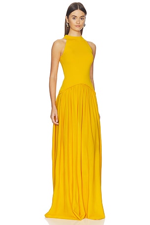 Solid & Striped The Isola Dress in Yellow