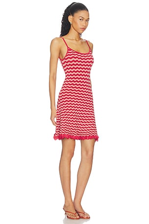 Solid & Striped The Talia Dress in Red