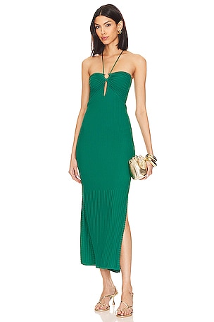 lisa green dress Lisa Multiway Chiffon Gown | Hunter Green | Debs & Prom main image 0