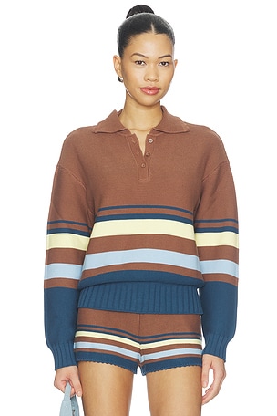 The Cleo Pullover Solid & Striped