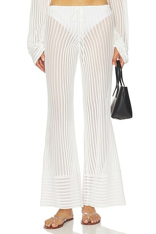 The Athena Pant Solid & Striped