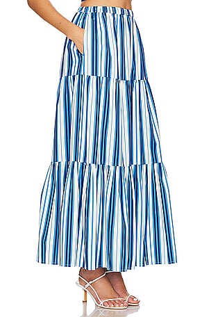 Solid & Striped The Addison Skirt in Blue