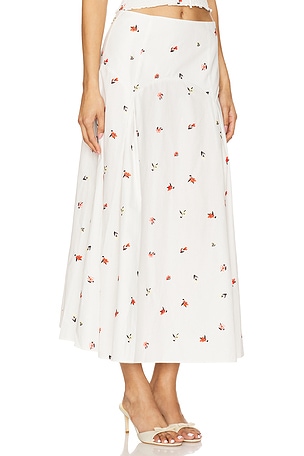Solid & Striped The Gael Skirt in White