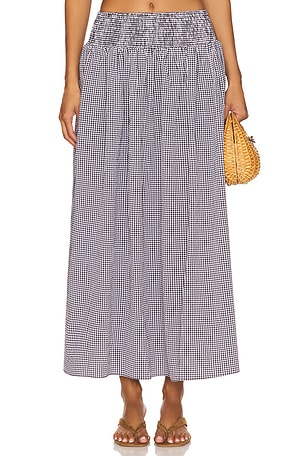 The Noreen Skirt Solid & Striped